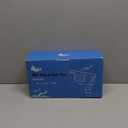 AQQA Quiet 30-50 Gallon Fish Tank Filters - Auto Start Hang on Back Aquarium Filter, Adjustable Flow, Deodorization Decontamination Filter System AQ168 (8W 200GPH)