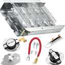 Upgraded 279838-Dryer-Heating-Element-W10724237 fit for Whirlpool Kenmore 70 80 Series Cabrio Roper Maytag Amana Admiral Roper Dryer Heating Element Dryer by AMI PARTS