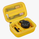 BOVKE Travel Case for Kodak PIXPRO WPZ2 Rugged Waterproof Shockproof Digital Camera, WPZ2 Underwater Video Vlogging Camera Storage Bag with Mesh Pocket for Cables, SD Cards, Yellow