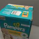 Pampers Sensitive Baby Wipes, Water Based, Clinically Proven, Hypoallergenic, and Unscented for Babies, 588 Wipes Total (7 Refill Packs) 
