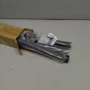 Mavivegue Closet Rods for Hanging Clothes, 17 to 57 Inches Stepless Adjustable Metal Closet Rod, Heavy Duty Tension Rod, Extra Long Tension Rod, Adjustable Curtain Rod, for Closet, Black