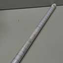 Frosted Glass Window Film Decorative with Reference Cutting Line, Bathroom Window Privacy Film for Glass Windows Cover, Static Cling, Removable, Reusable, Anti-UV, Anti-Glare, 29.5" x 78.7"