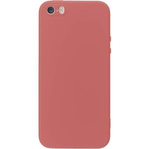 Compatible with iPhone 5s/iPhone SE (2016 Edition) Case Matte TPU Ptotective Cover for iPhone 5 5s (Hawthorn Red)