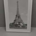 upsimples 11x17 Picture Frame, Display Pictures 9x15 with Mat or 11 x 17 Without, Wall Hanging Poster Frames, White, 1 Pack