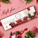 VANGOLD Frameless Wall Clock, 3D Modern Trend Wall Clocks for Living Room Decor, DIY Large Wall Clock Easy to Install Silent and Size Adjustable, Suitable for Kitchen, Farmhouse, Bedroom (Red)