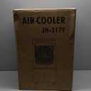 Uthfy Swamp Cooler, 3-IN-1 Evaporative Air Cooler with 7 Gallon Water Tank, 4 Ice Box, Remote, 12H Timer, 120Oscillation, Portable Air Conditioner, Cooling Fan for Bedroom Indoor Outdoor Use