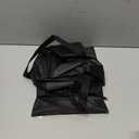 Siruiton 100 Gallon Oval Stock Tank Cover - Waterproof, Rip Proof Ice Bath Cover Keeps Tanks Clean, Black