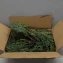 Alupssuc 9FT Christmas Garland, Cedar Garland -Real Touch Artificial Greenery Cypress Pine Garland for Mantle Table Railing Fireplace Indoor & Outdoor Christmas Decoration