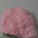 Pink Fluffy Bean Bag Chair Covers (No Filler), Comfy Plush Pink Bean Bag Chair Cover for Bedroom, Stuffed Animal Storage (Large(38"x38"x40"))