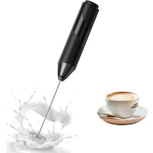 Electric Milk Frother Handheld for Cappuccino, Hot Chocolate, Frappe, Latte & More Electric Milk Frother Handheld for Cappuccino, Hot Chocolate, Frappe, Latte & More