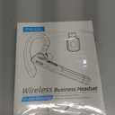 Bluetooth Headset with USB Type C 270 Degrees Rotatable Microphone for Truck Driver Bussiness and Travel (White)