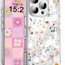 Magnetic for iPhone 16 Pro, Compatible with Magsafe, Cute Goose Phone Case Clear Shockproof Protective Cover for Women Girls