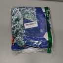 Horaldaily Christmas Tablecloth 6060 Inch Round, Winter Snowman House Christmas Trees Blue Washable Table Cover for Party Picnic Dinner Decor