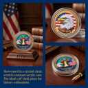 5 x 250th Anniversary USA Commemorative Challenge Coin America 250 Anniversary Coin Patriotic Collectible Gift Double Sided Engraved Souvenir Coin