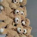 Skylety 10 Pcs Bears Bulk Stuffed Animal Plush Toys 10-14 Inches Birthday Party Favors(Light Brown)