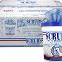 Scrubs, ITW42272CT, in-A-Bucket Hand Cleaner Towels, 6 / Carton, Blue
