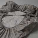 Moonsea Waterproof Dog Bed Covers Replacement Washable Pet Hair Easy to Remove, Noiseless Quilted Puppy Pet Bed Cover Lovely Grey Star Print 27x36 Inches, for Dog/Cat, Cover Only (27 x 36 x 6 inch)