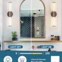 Bathroom Vanity Light Fixture, 2-Light Oil Rubbed Bronze Wall Sconce Lighting Fixture with Clear Glass, Indoor E26 Socket Wall Lamp for Mirror Living Room Hallway(Bulb Not Included)