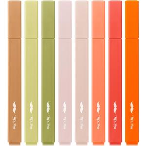 Mr. Pen- Aesthetic Highlighters, 8 Pack, Chisel Tip, Autumn Earth, Cute Highlighters Assorted Colors, Back to School Supplies