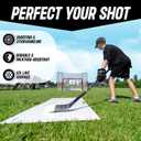 Better Hockey Extreme Pro Shooting Pad - Size 28 x 57 3/16 inches - Simulates The Feel of Real Ice - Easy to Carry - Great for Shooting, Passing and Stickhandling - Weather Proof Coating, 30 Inch x 60 Inch