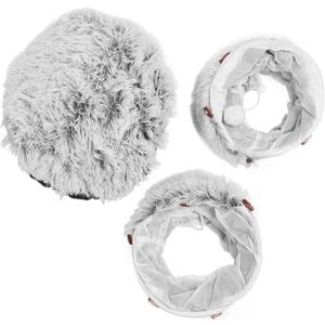 Multifunctional Cat Tunnel Bed, Folding, Plush Material, Warm and Cozy for Indoor Cats Kittens, to and Store