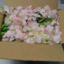 Artificial Wisteria Hanging Flowers Fake Wisteria Flower Garland Silk Vines Rattan Decor for Home Wedding Arch Wall Garden Greenery Bedroom Outdoor Office Party Decoration (36, Light Pink)