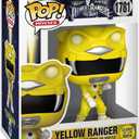 Funko Pop! Movies: Mighty Morphin Power Rangers: The Movie - Yellow Ranger - Power Rangers Movie - Collectable Vinyl Figure - Gift Idea - Official Merchandise - Toys for Kids & Adults - Movies Fans