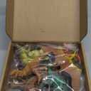 Dinosaur Toys for Kids 3-5, 10 PCS Realistic Plastic Dinosaur Figure Toy Set Including T-Rex, Stegosaurus, Spinosaurus, Ideal Gift for Toddle