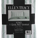 Ellen Tracy King 1 Quilted Sham 20x36 100%Polyester