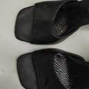 Steve Madden Women's Sia Heeled Sandal (7, Black)