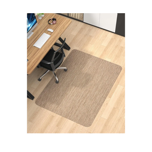 Blvornl Office Chair Mat for Hardwood Floor, 45"*53.1" Desk Computer Chair Mat, Large Anti-Slip Hard Floor Protector, PVC Mat Desk Rug for Office and Home, Red Brown Blvornl Office Chair Mat for Hardwood Floor, 45"*53.1" Desk Computer Chair Mat, Large Anti-Slip Hard Floor Protector, PVC Mat Desk Rug for Office and Home, Red Brown