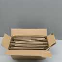 Mini Clipboards, 16 Pack 6" x 9" Small Clipboards Bulk, Wooden Memo Mini Clip Boards with Low Profile Clip, Hanging Loop for Office Home Classroom Supplies