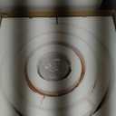 Flush Mount Ceiling Lamps Orange Glass Chandelier Lighting Black Mid Century Ceiling Lights 16.5" Large Glass Ceiling Pendant Light for Bedroom Dining Room Hallway, Orange , 