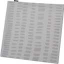 2 x Metallic Gilding Silver Print Couch Throw Pillow Cover 1pc Pure Nature Linen Blend 20"X20" AmaZulu Geometric Decorative Pillowcase Christmas Pillow Cover Accent Cushion Shell 50X50cm