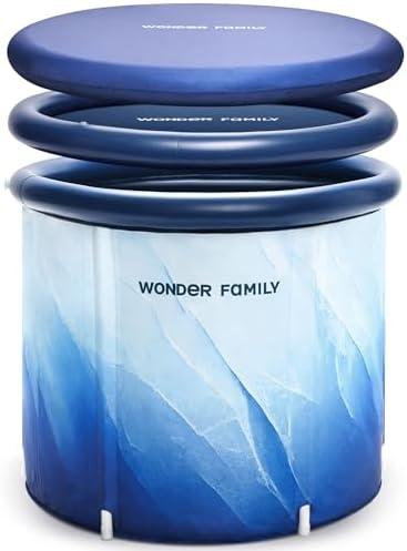 Cold Plunge Tub - Ice Bath Tub - XL 108 Gal Portable Cold Pod Tub - Ice Pod for Athletes Recovery - Cold Water Therapy Training Relaxation for Outdoor