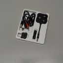 2026 Bluetooth 5.4 Transmitter & Receiver, 2-in-1 Wireless Adapter for Airplane & Headphone, Dual Link, Fast TX/RX Switch, Type-C, Battery Indicator, Built-in Mic & LED Light for TV/PC/Car