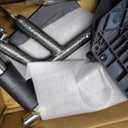 Medline Comfortable Folding Wheelchair with Swing-Back Desk-Length Arms and Swing-Away Footrests, 20W x 16D Seat