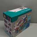 Toy Car Ramp Track Dinosaur Climbing Hills Railcar Colorful Vehicles Construction Play Set with 12 Mini Racer Cars and Track for Preschool Gifts Kids Ages 3 Years and Older (Dinosaur Hill)