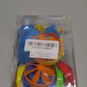 18 Pieces Cat Fetch Toy with Colorful Flying Propellers Set, Cat Playing Tracking Interactive Toys for Kitten Indoor and Outdoor Chasing Training Hunting