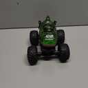 BEZGAR 1:20 Monster Truck Toys, 360°Stunt RC Cars Rotation Dinosaur Toys with Music, 2 Batteries and Wireless LED Strobe Lights, Remote Control Car for Boys 4 5 6 7 8 9 Years Old(Green)