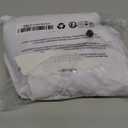 ZEROYAA Men's Long Sleeve Dress Shirt Modern Slim Fit Wrinkle-Free Casual Business Button Up Shirts (X-Large, White Black)