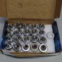 m14x1.5 Lug Nuts Set of 20 Compatible with Sequoia Landcruiser Tundra Lexus LX 1.85 Inch 7/8 22mm Hex Mag Washer Chrome Wheels Lug Nuts