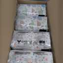 The Honest Company Comfort Dry Disposable Diapers for Sensitive Skin, Hypoallergenic, All The Alpacas + Turtle Time, Super Club Box Size 1 (8–14 lbs), 136 Count