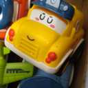 Baby Car Toys, Pull Back Cars Toys Push and Go, 6 Pieces Small Car with Storage Bag, Children Friction Educational Games Gift for 3 4 5 Years Old Boys Girls