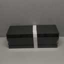 upsimples Floating Shelves for Wall, Wall Shelves for Decor Storage Set of 6, Wall Mounted Wood Shelf for Bedroom, Living Room, Bathroom, Kitchen, Picture Ledge Shelf, Black (15.7in)