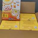 Simple Mills Pop Mmms Cheddar Baked Snack Pack Crackers, Healthy Snacks for Kids, Individual Packs, Gluten Free, 8 Ct (Pack of 4), BBD: 1/31/2026