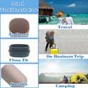 Travel Toothbrush Case, Toothbrush Holder Travel Case Portable Toothbrush Travel Container for Bathroom Travel School Business Camping Toothbrush Case for Traveling