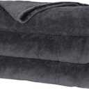 Sunbeam Heated Blanket | Microplush, 10 Heat Settings, Slate, King - BSM9KKS-R825-16A00 