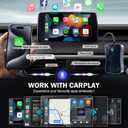Wireless Carplay Adapter Carplay Wireless Adapter Convert Wired to Wireless 2024 Upgrade Plug & Play Auto Connect Fast Easy Use Fit for Factory Wired Carplay Cars from 2015