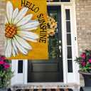 Spring Summer Flag 28 x 40 Double Sided, Large Outdoor Flag for Garden Yard and House, Floral Decorative flag for Outside